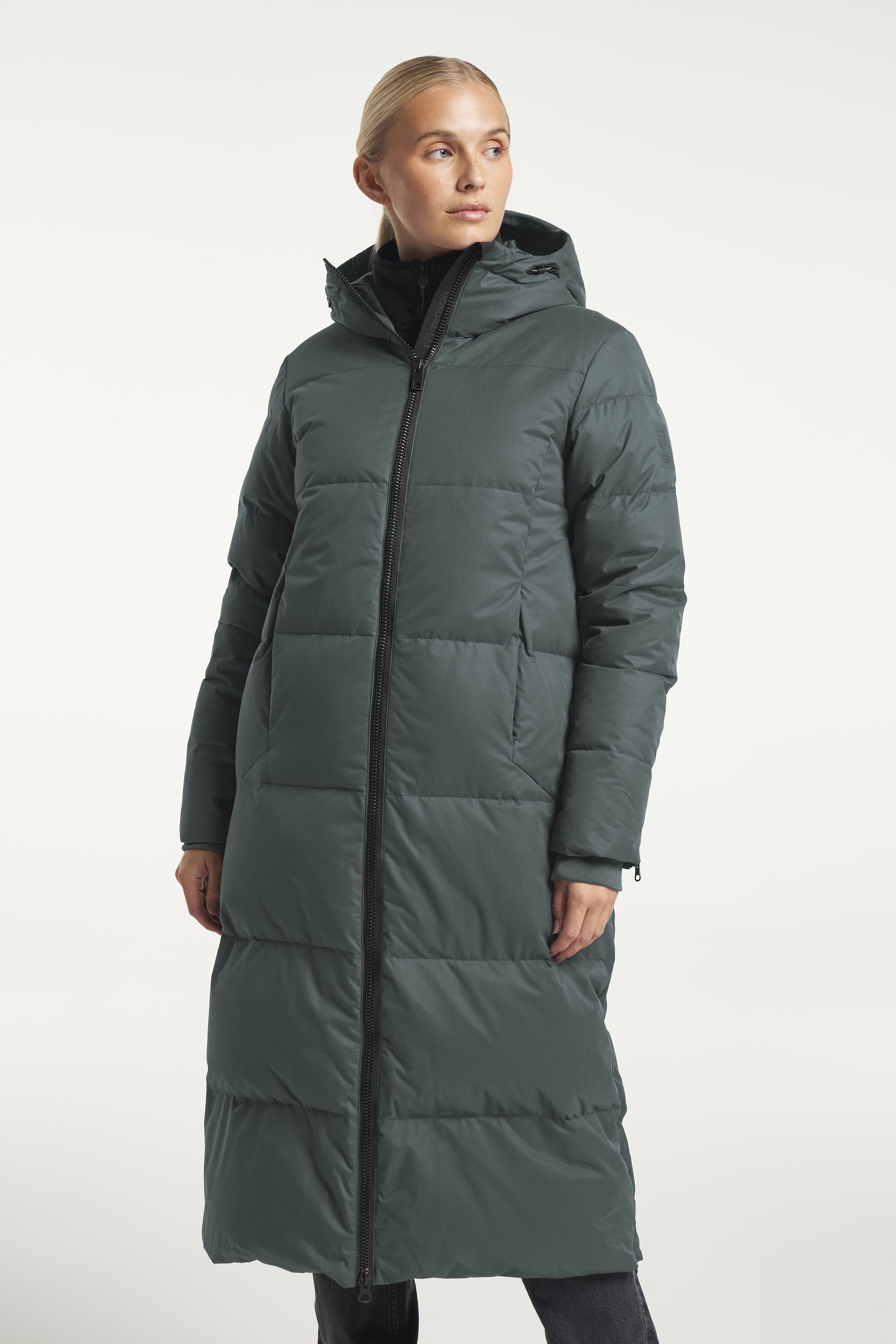 Shanna Down Coat 2.0 Coal Green Shell