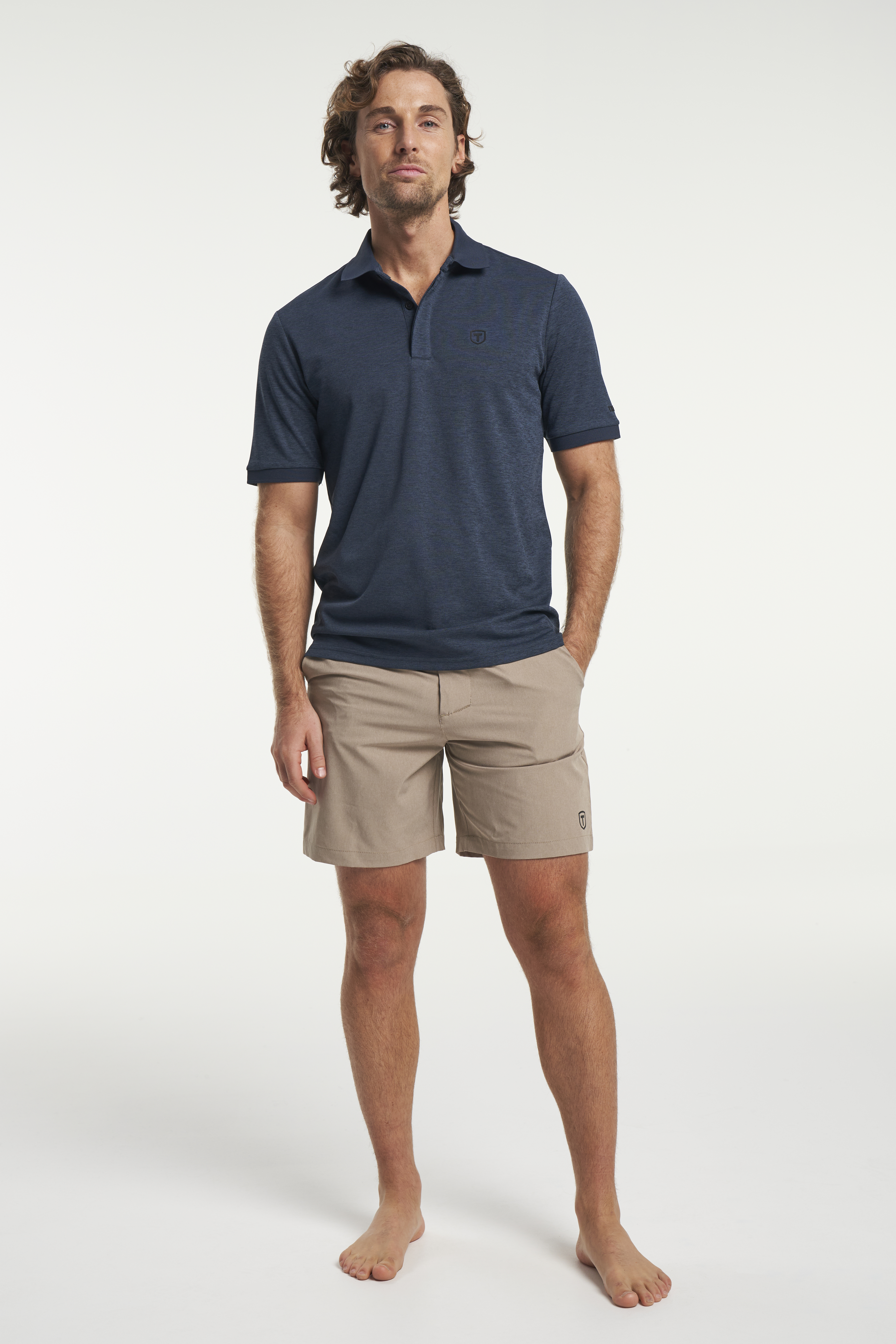 Dark blue clearance khaki shorts