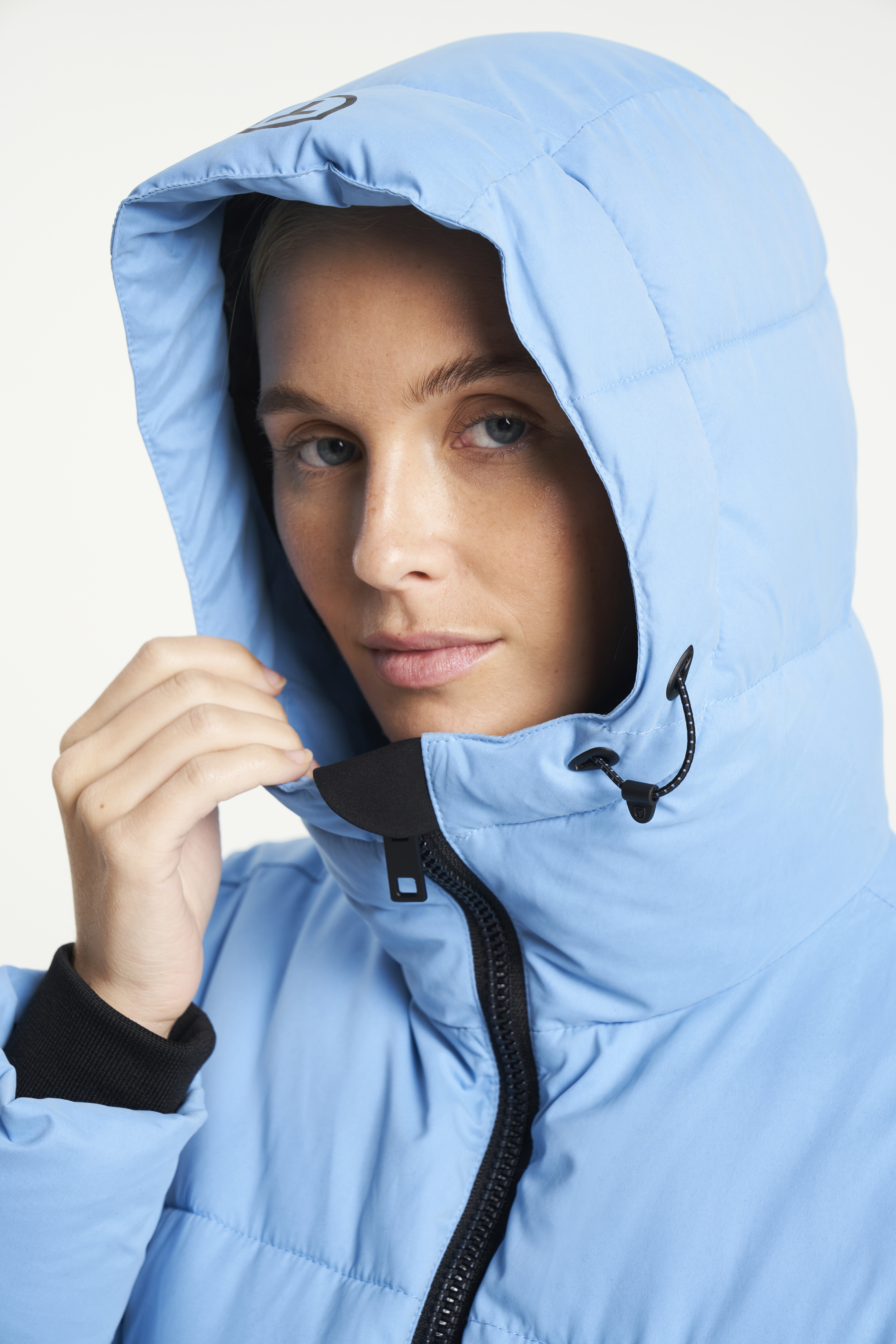 Light blue windbreaker outlet womens