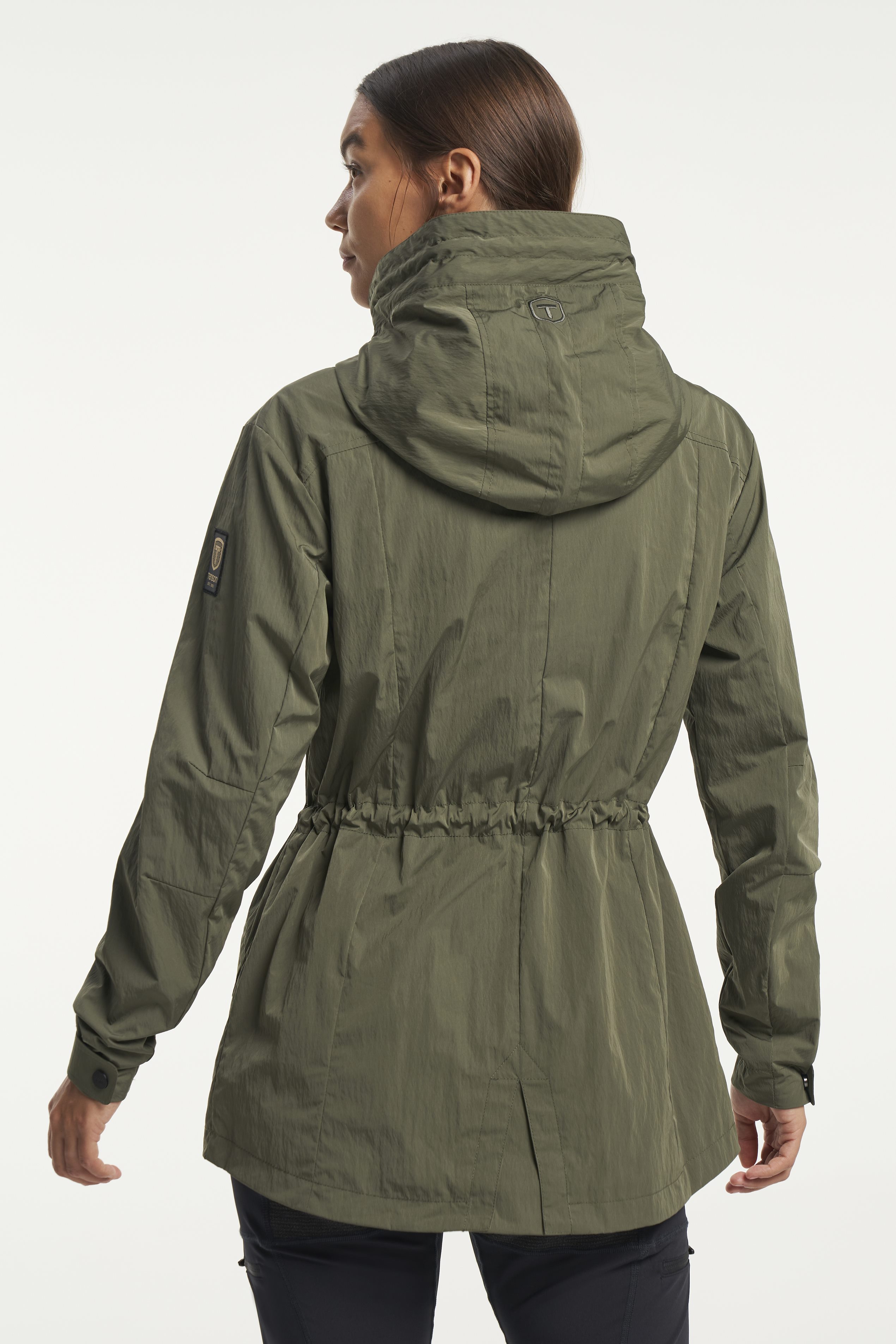 Olive green parka jacket cheap womens