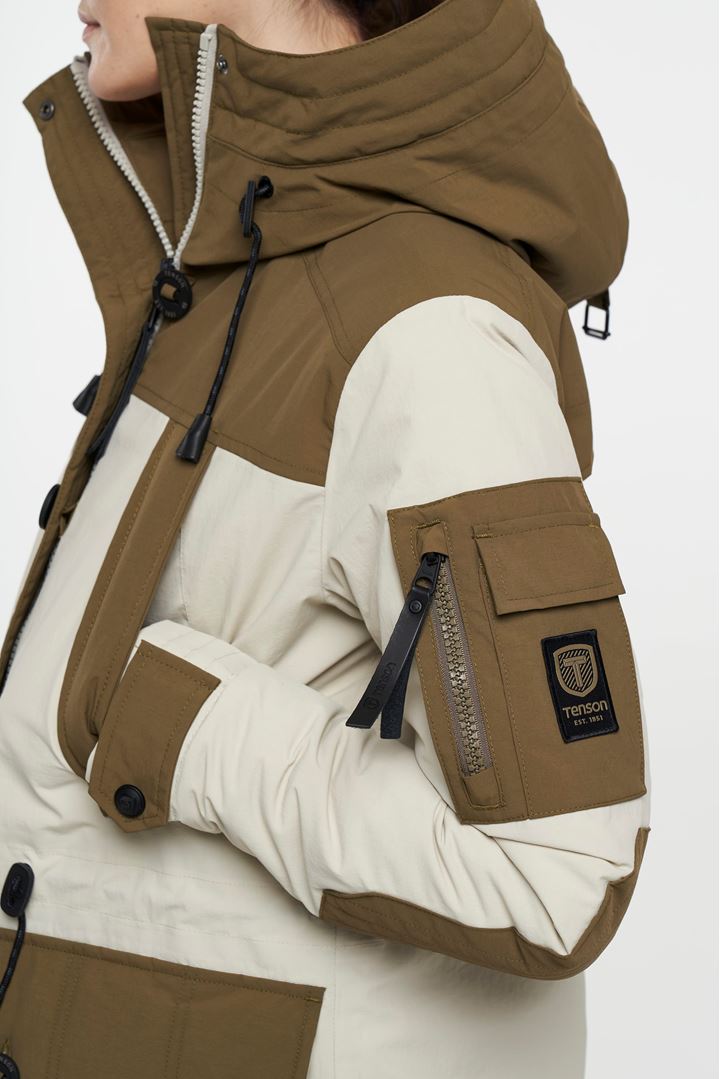 Himalaya Ltd Jacket - Winterjacke mit hohem Kragen - Light Beige