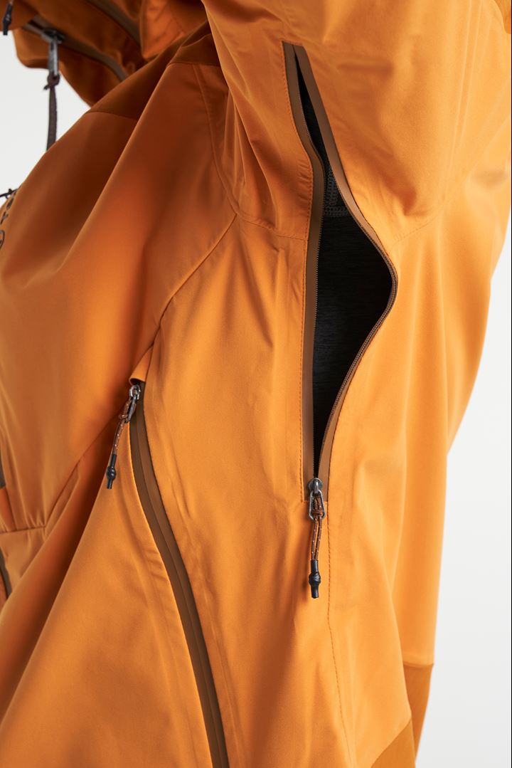 Himalaya Shell Jacket - Wasserdichte Shelljacke - Dark Orange