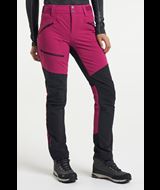 Himalaya Stretch Pants Women - Outdoor trousers with stretch for women - Dark Fuchsia
