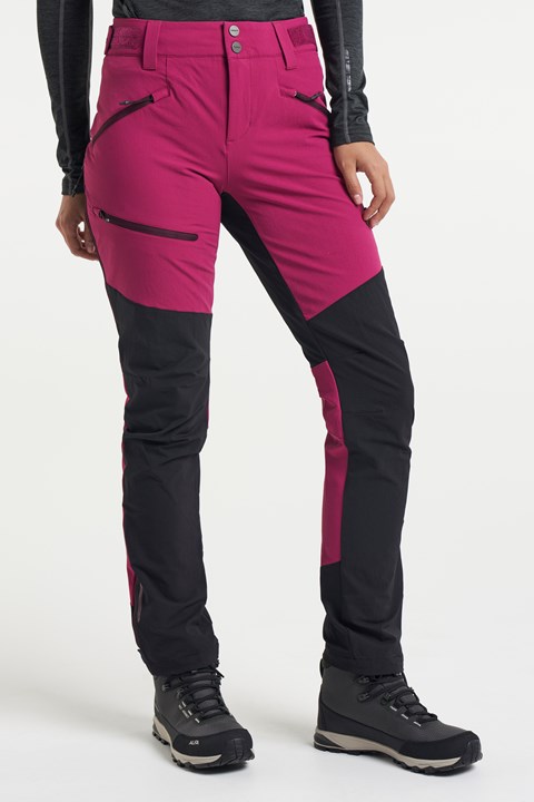Himalaya Stretch Pants - Outdoor broek met stretch voor dames - Dark Fuchsia