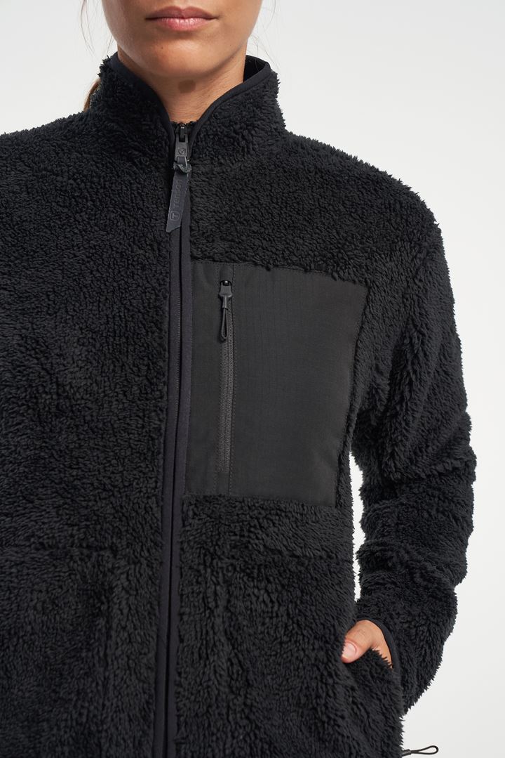 Thermal Pile Zip Jacket - Teddy-Oberteil Damen - Tap Shoe
