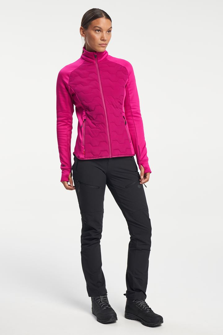 TXlite Hybrid Zip Woman - Women's mid-layer jacket - Fuchsia