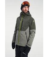 Yoke Ski Jacket - Lightly Lined Ski Jacket - Grey Green
