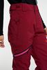 Core Ski Pants - Skihose mit abnehmbaren Trägern für Damen - Deep Red