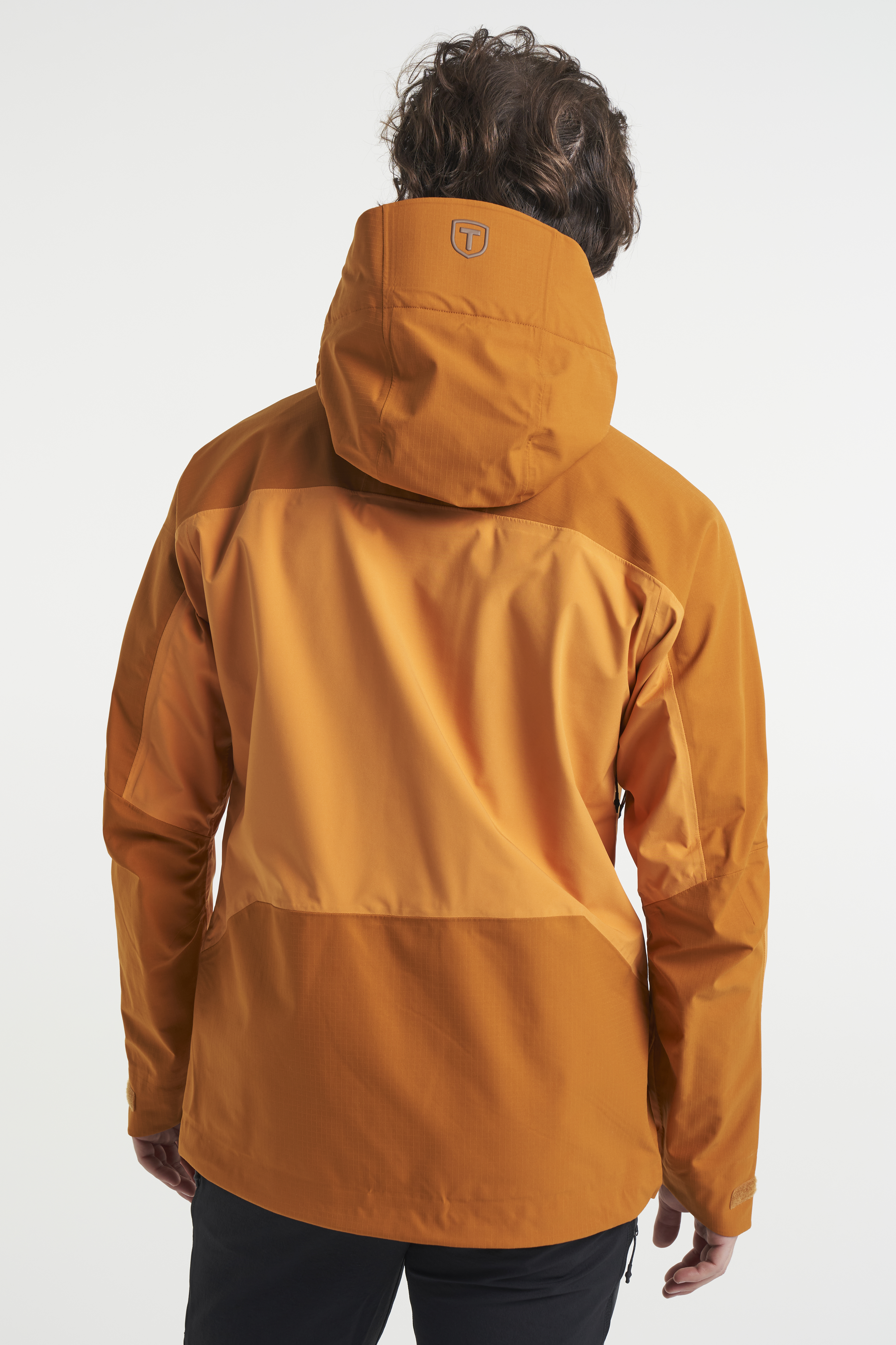 Orange shell outlet jacket