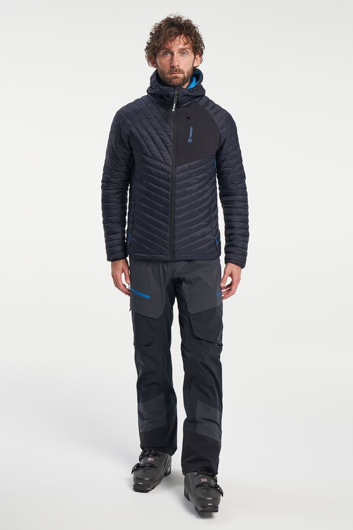 Ski Touring Puffer Jacket - Isolierjacke für Herren - Blue Graphite