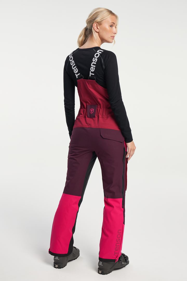 Sphere BIB Pants - Skihosen mit Trägern für Damen - Cerise