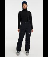 Core Ski Pants Women - Women's Ski Pants with Removable Braces - Black
