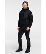 Block Zip Hoodie M - Smart Fleece Shirt - Black