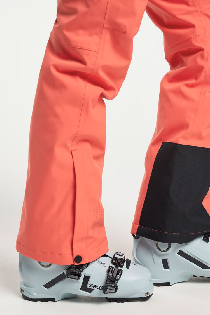 Core Ski Pants - Coral Neon