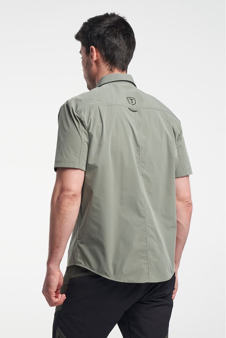 TXlite Shirt Short - Kortärmad skjorta för herr - Grey Green