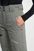 Core Ski Pants - Skidbyxor med avtagbara hängslen för dam - Grey Green
