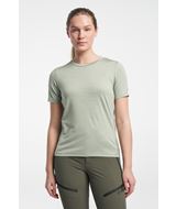 TXlite Tee W - Women's workout T-shirt - Grey Green