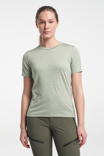 TXlite Tee - Women's workout T-shirt - Grey Green