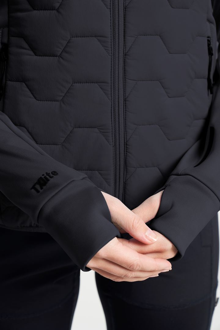 TXlite Hybrid Zip Woman - Women's mid-layer jacket - Black