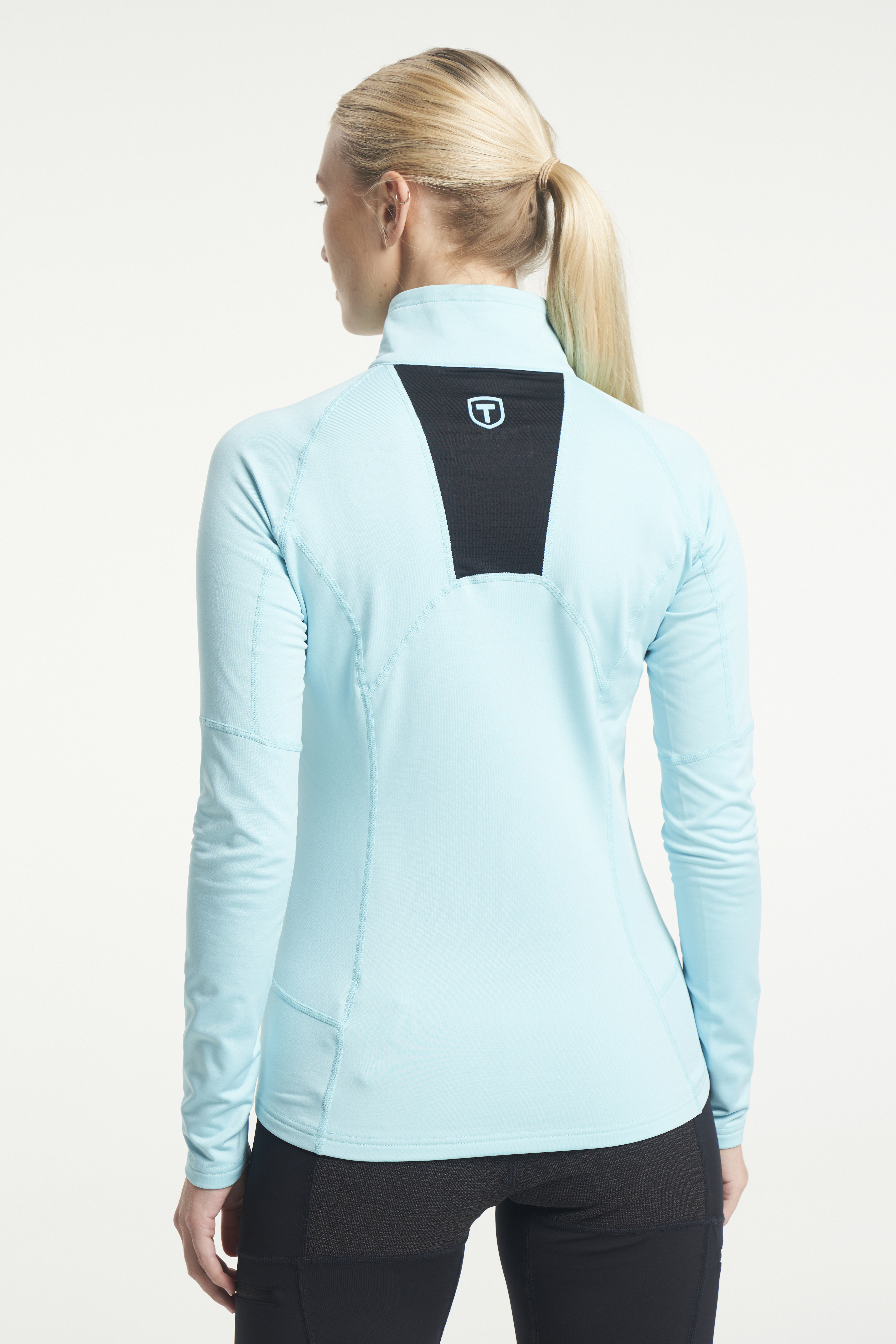 TXlite Half Zip Centoe Aqua