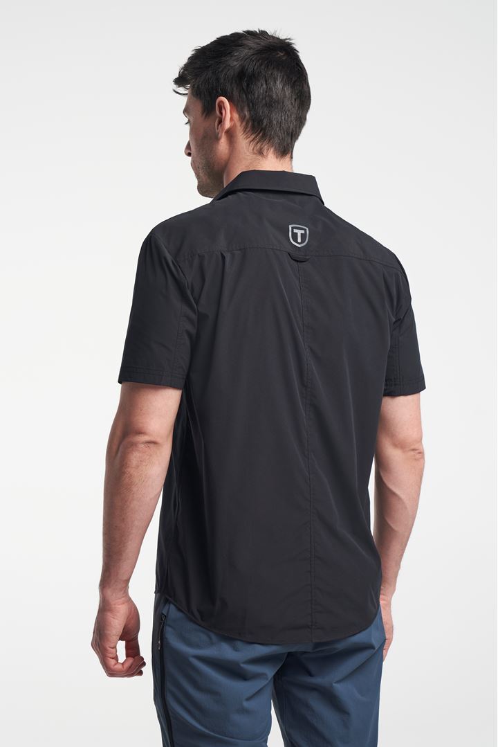 TXlite Shirt Short - Kortärmad skjorta för herr - Black