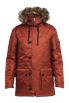 Himalaya Anniversary Jacket - Jacke mit Pelzkragen für Herren - Dark Orange