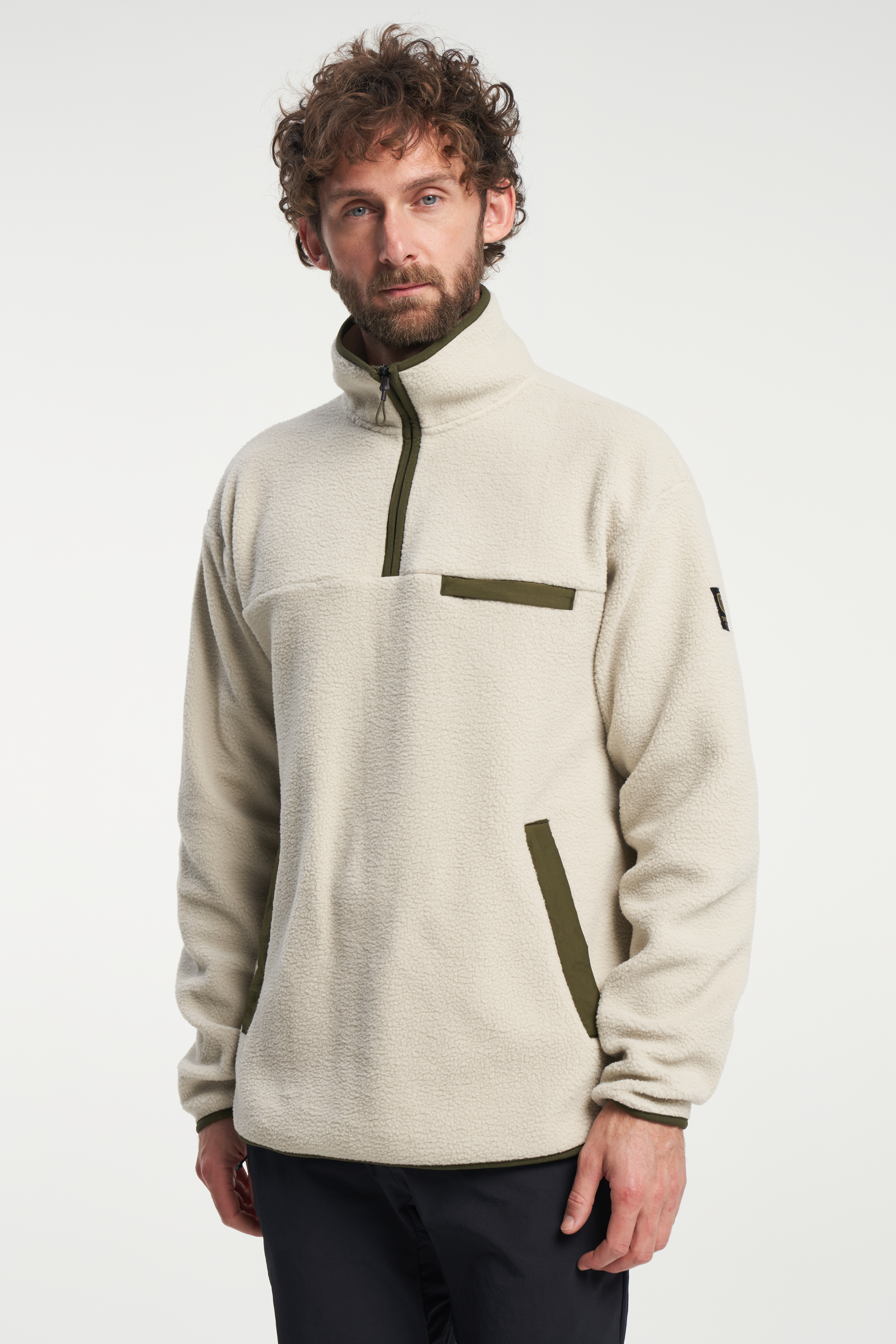 Half zip clearance polar fleece jumper