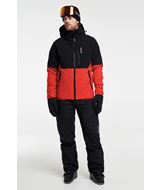 Yoke Ski Jacket Men - Lightly Lined Ski Jacket - Orange