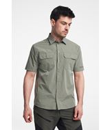 TXLite Shirt Short M - Men's Short Sleeve Shirt - Grey Green