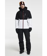 Yoke Ski Jacket Men - Lightly Lined Ski Jacket - White