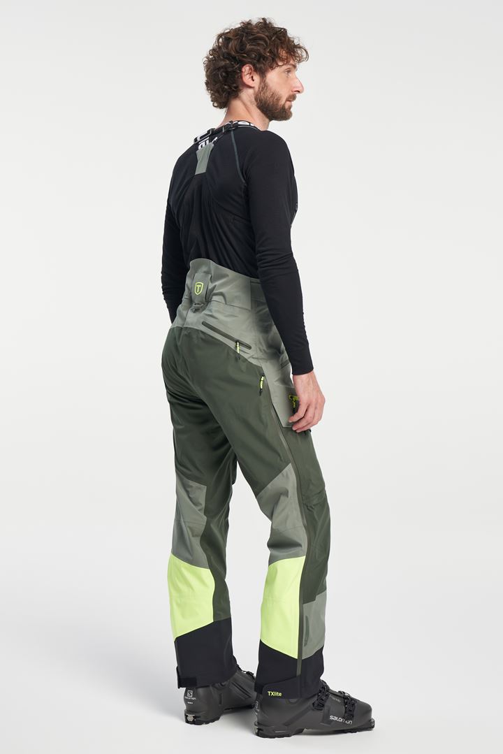 Ski Touring Shell Pants - Ski Touring Pants for extreme conditions - Agave Green