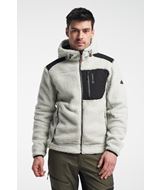 Himalaya Teddy Zip M - Teddy jacket with hood - Light Grey