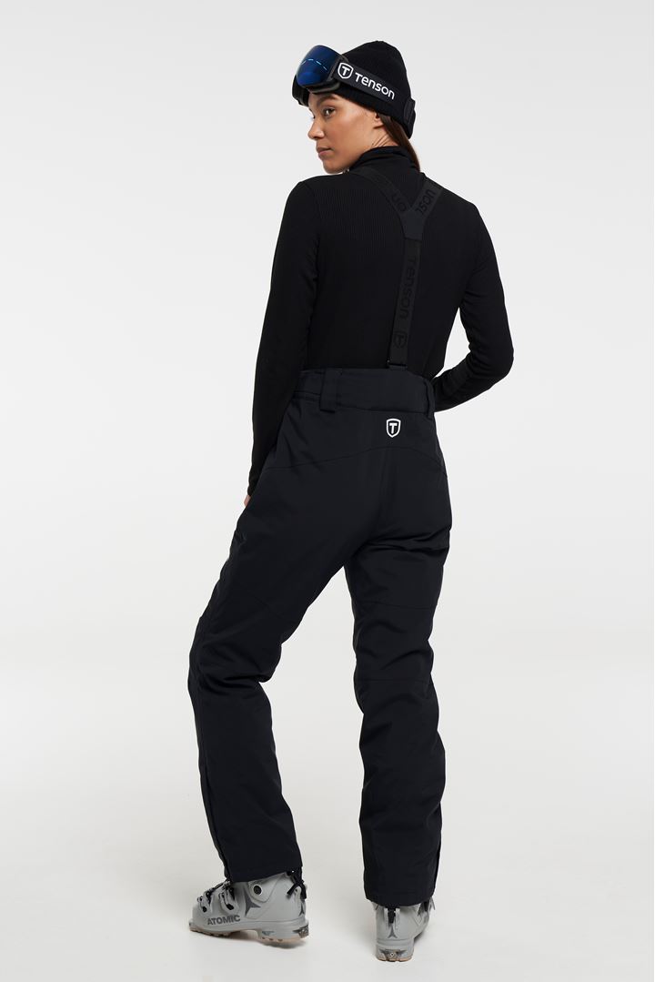 Core Ski Pants - Skihose mit abnehmbaren Trägern für Damen - Black