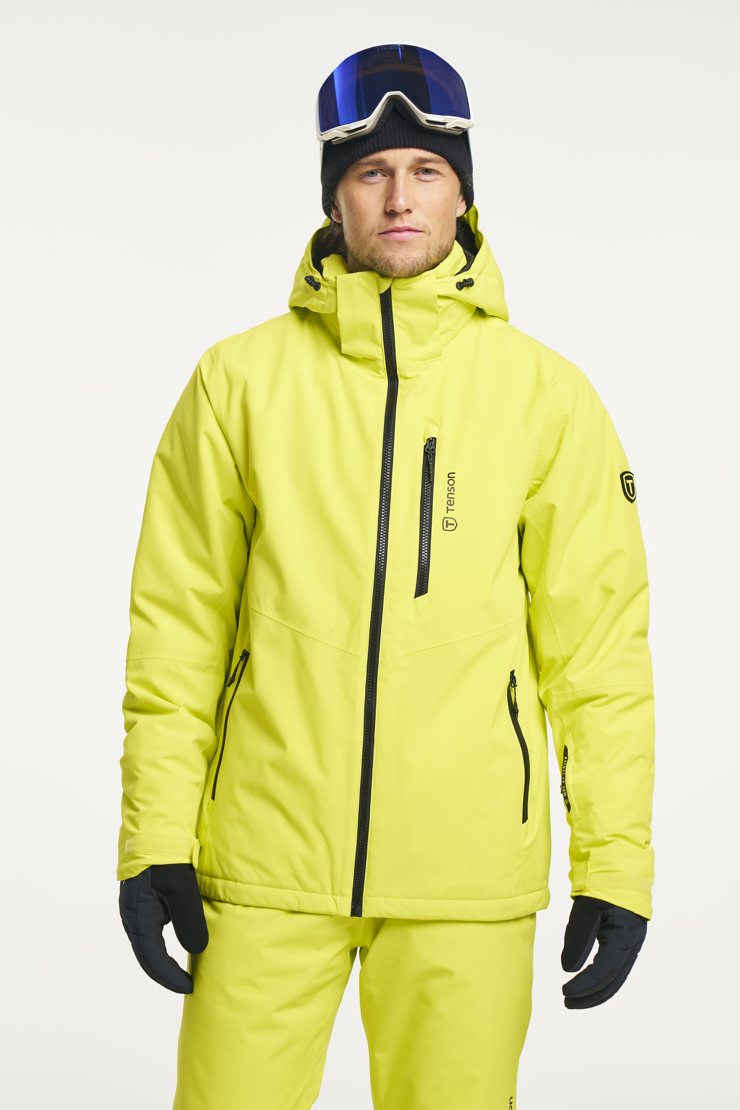 Brendon Ski Jacket Acid Lemon