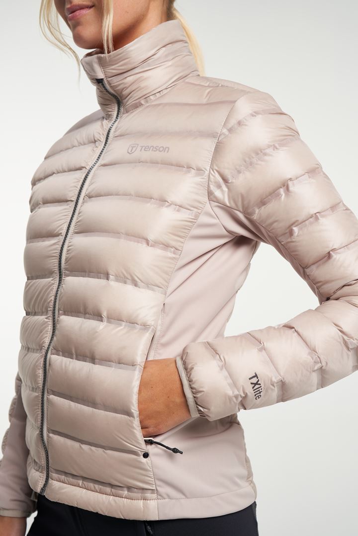 TXlite Down Jacket - Letvægtsjakke dun dame - Light Pink