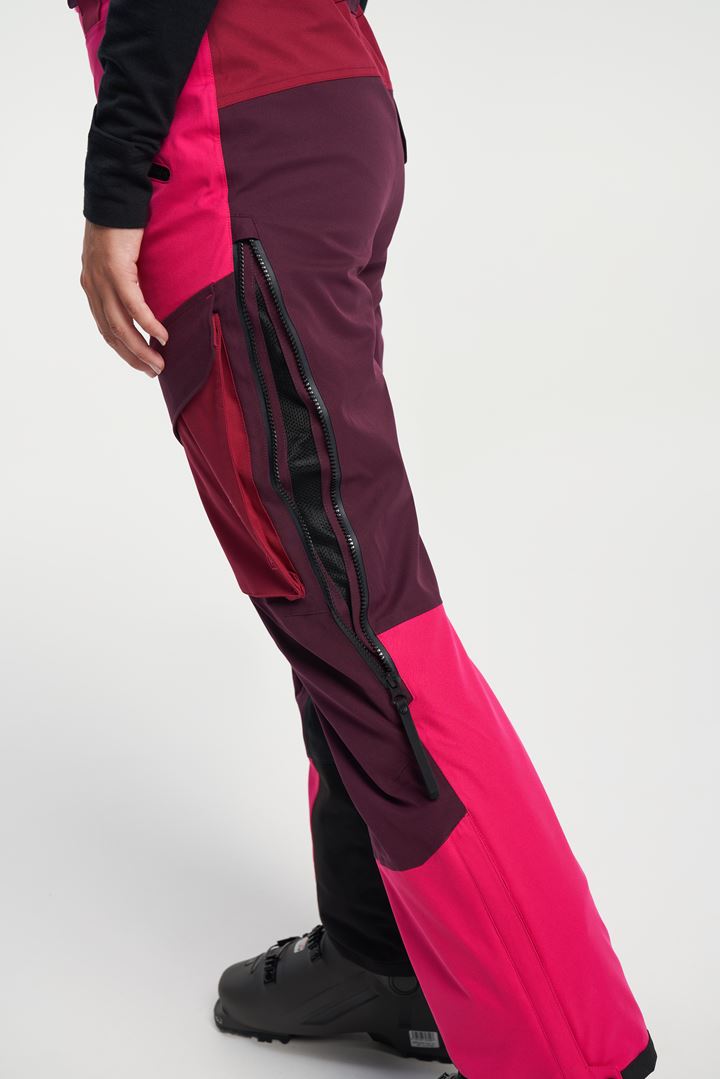Sphere BIB Pants - Skihosen mit Trägern für Damen - Cerise