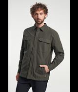 Cargo Shirt Jacket - Gefüttertes Überhemd - Dark Khaki