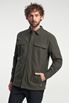 Cargo Shirt Jacket - Fodrad overshirt - Dark Khaki