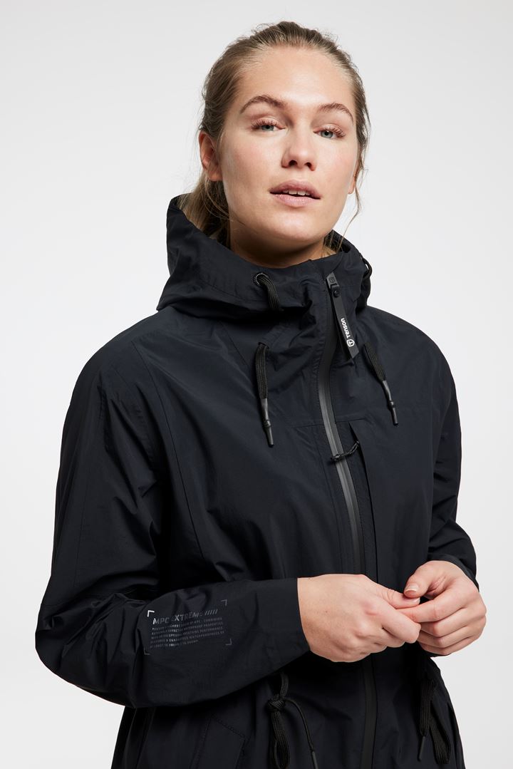 Carrick Shell Jacket - Stijlvolle, ademende regenjas voor vrouwen - Black