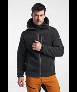 Himalaya Teddy Fleece Hood - Teddy jacket with hood - Black