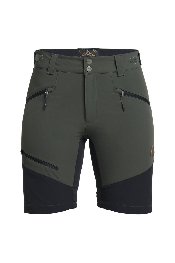 Himalaya Stretch Shorts - Outdoor-Shorts für Damen - Dark Khaki
