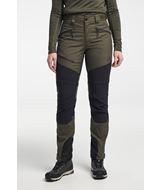Him Trekking Pants W - Zip-Off Hiking Trousers for women - Olive
