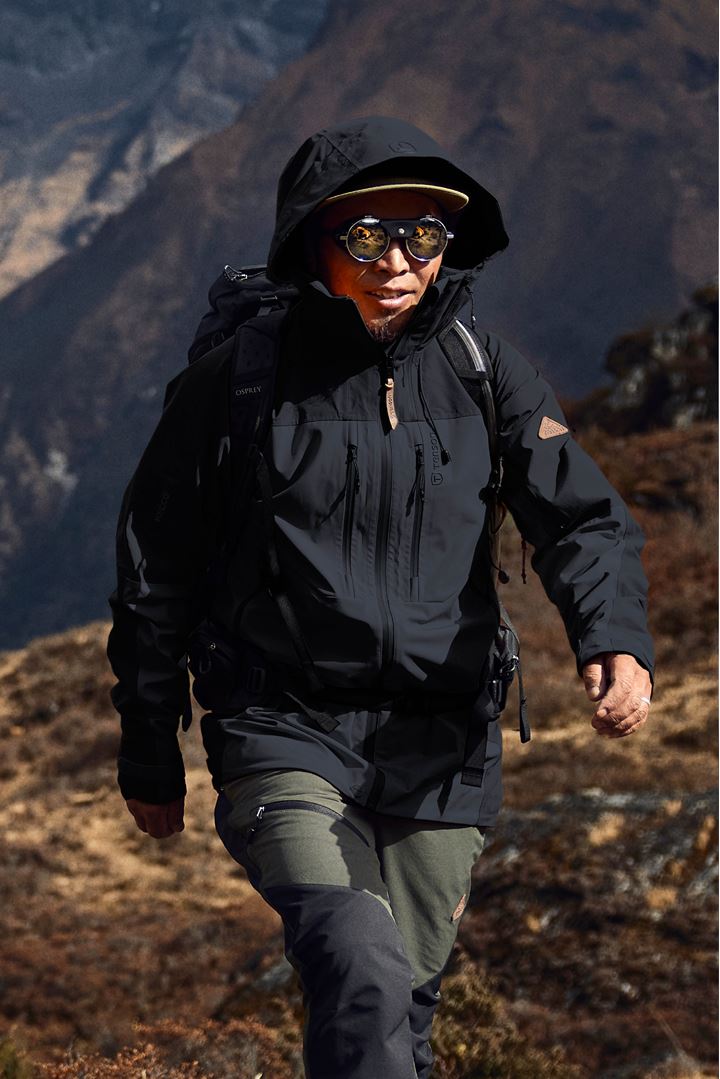 Himalaya Shell Jacket - Waterproof shell jacket - Black