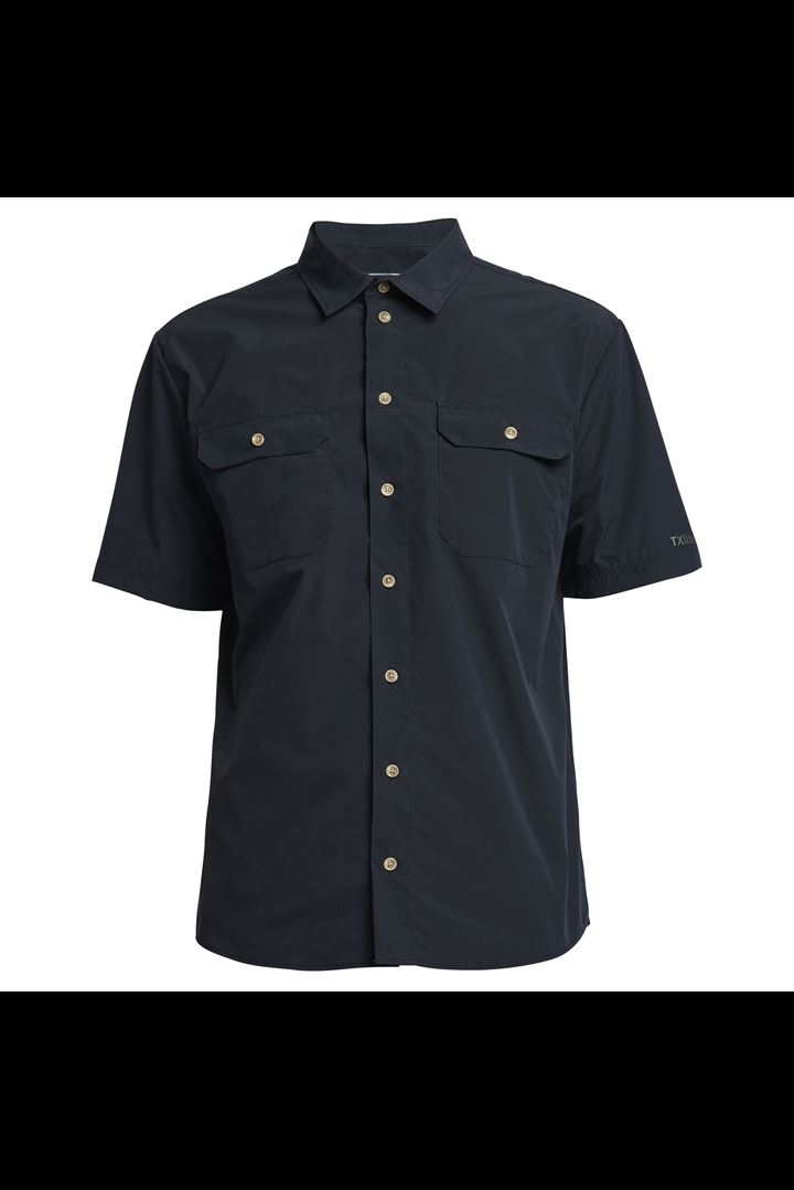 TXlite Shirt Short - Kortærmet skjorte til herre - Black