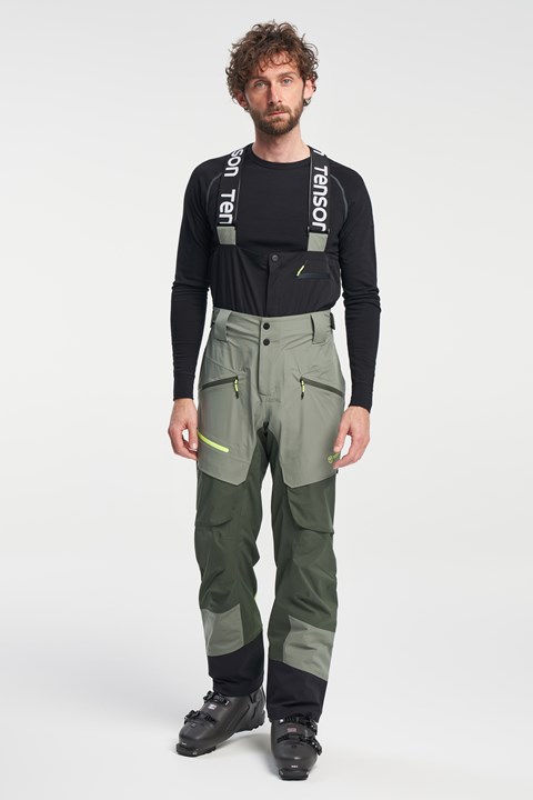 Touring Shell Pant - Ski Touring Pants for extreme conditions - Agave Green