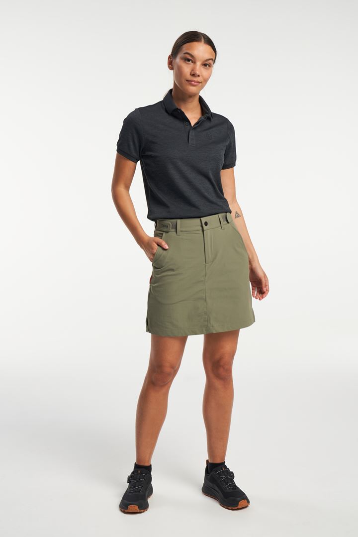 TXlite Skort - Nederdel med indbyggede shorts - Deep Lichen Green