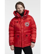 Naomi Expedition Jkt - Down Jacket with Hood - Unisex - Red