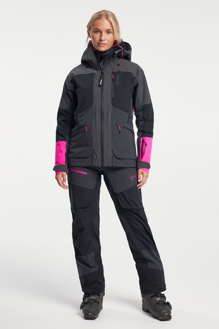 Ski Touring Shell Jacket - Touring skijakke til damer - Blue Graphite