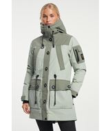 Himalaya Ltd Jkt W - Winter Jacket with High Collar - Grey Green