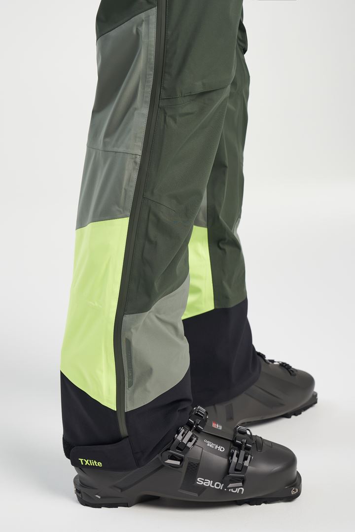 Ski Touring Shell Pants - Touring Skihose für Skitouren - Agave Green